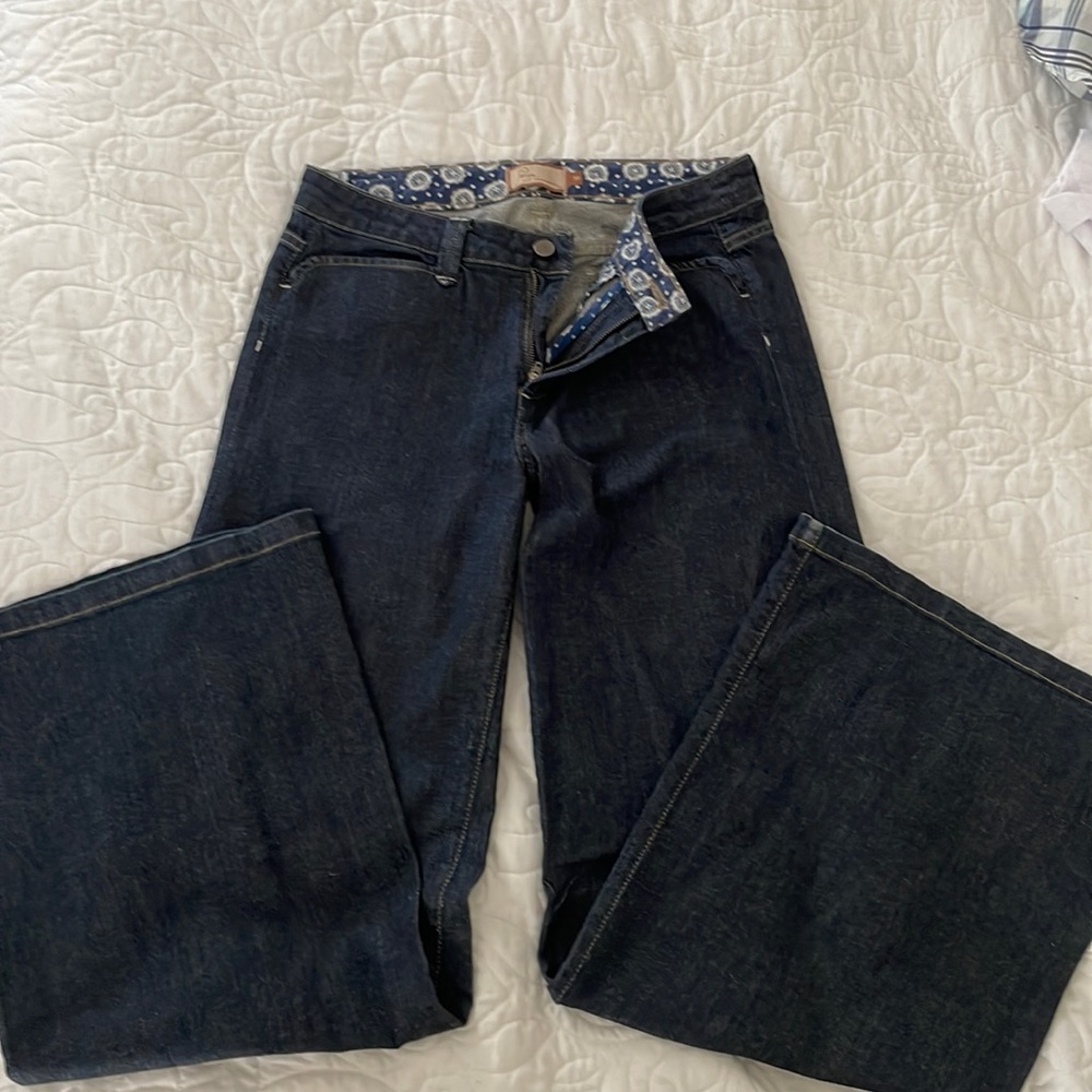 Paige wide leg jeans. Sz 30